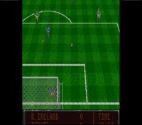une photo d'Ã©cran de Eric Cantona Football Challenge sur Nintendo Super Nes